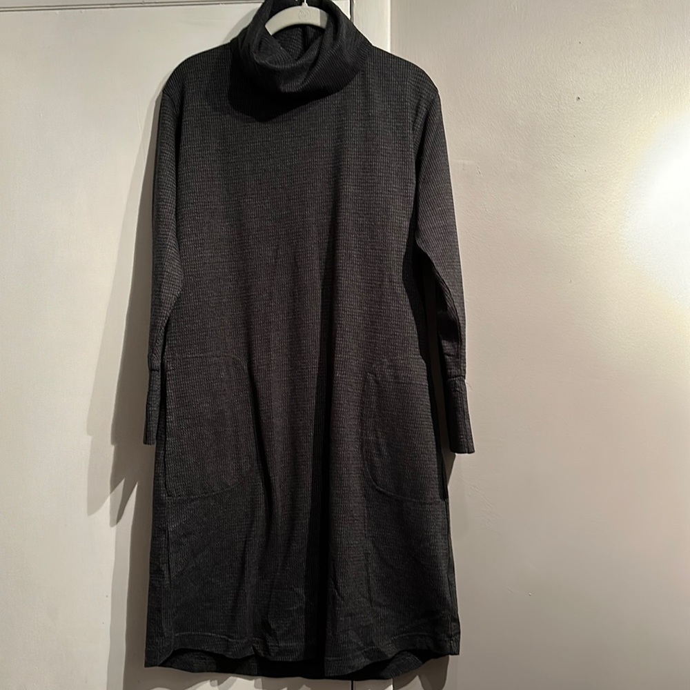 Long sleeve, turtle neck dress